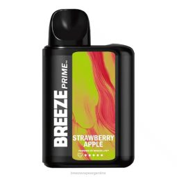 Breeze Prime 6000 bocanadas 28FJVD6 manzana fresa - Breeze Vape No Nicotine