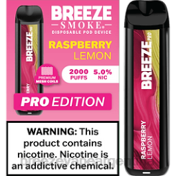 Breeze Pro 2000 bocanadas 28FJVD16 limon frambuesa - Breeze Vape No Nicotine