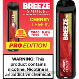 Breeze Pro 2000 bocanadas 28FJVD27 limón cereza - Breeze Vape Ingredients